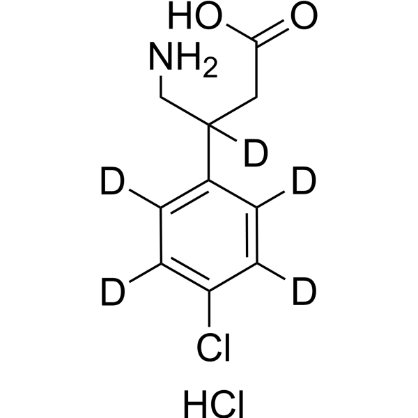 Baclofen-d5 hydrochloride 2012598-58-0